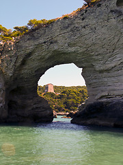 Image showing Landscapre of Gargano's coast