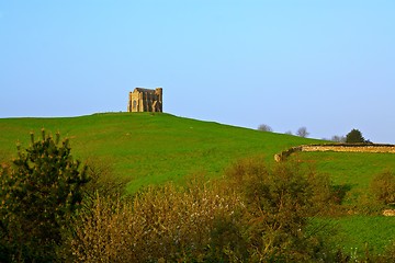 Image showing Monastery on a hill