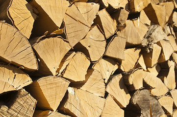 Image showing fire-wood