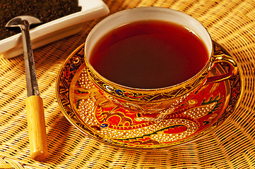 Image showing black tea of Ceylon