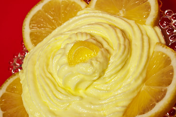 Image showing cream with lemon