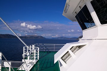 Image showing Norwegian ferry