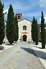 Image showing Abbey in Rodengo Saiano - Franciacorta