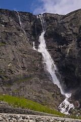 Image showing Stigfossen waterfall