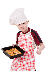 Image showing boy chef