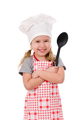 Image showing girl chef