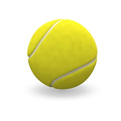 Image showing tennis ball