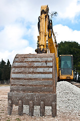 Image showing excavator arm