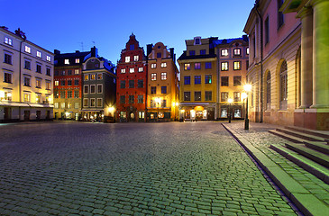 Image showing Stortorget at night