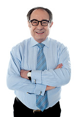 Image showing Portrait of smiling matured businessperson