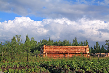 Image showing construction of the new building