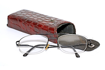 Image showing spectacles in cover 