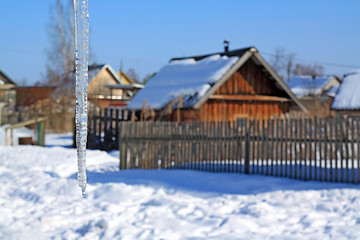 Image showing icicle