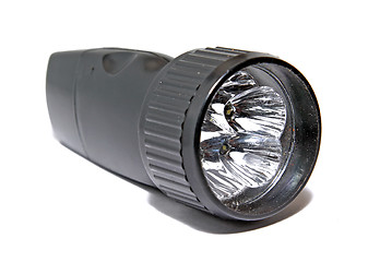 Image showing electric torch on white background