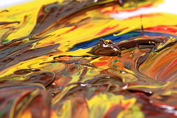 Image showing oil paint