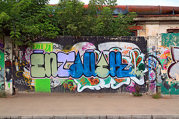 Image showing graffiti