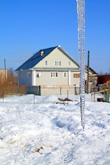 Image showing icicle