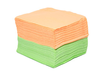 Image showing napkins on white background