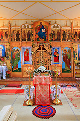 Image showing interior rural orthodox christian church