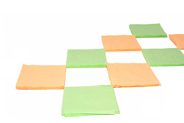 Image showing napkins on white background