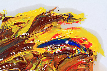 Image showing oil paint