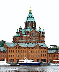 Image showing Uspenski cathedral in Helsinki