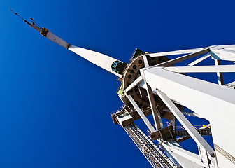 Image showing shipyard crane