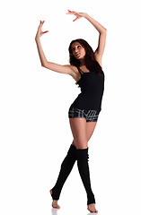 Image showing Girl dancing