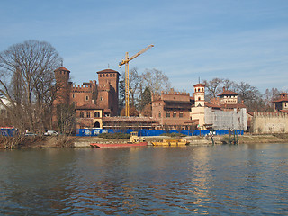 Image showing Castello Medievale, Turin, Italy