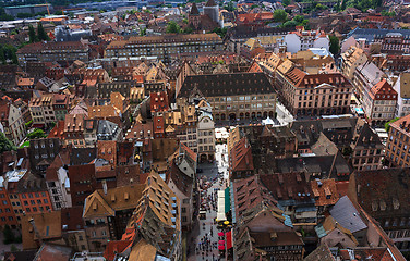 Image showing Roof top view