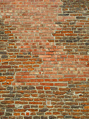 Image showing ancient brick wall