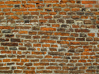 Image showing old brick wall