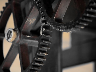 Image showing gear wheels