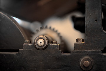 Image showing gear wheels