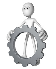 Image showing gear wheel