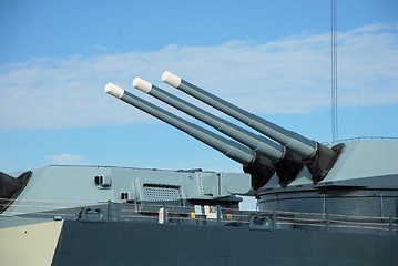 Image showing Big guns