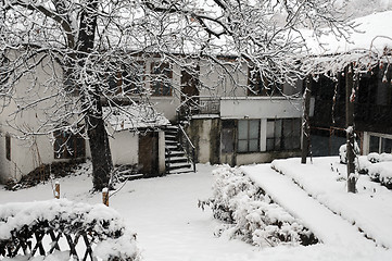 Image showing Saint Nicholas Convent in the Winter