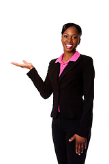 Image showing Happy smiling business woman