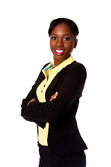 Image showing Happy smiling business woman