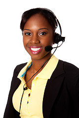 Image showing Happy Service Operator 