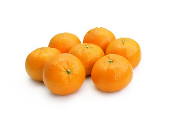 Image showing tangerine on white background