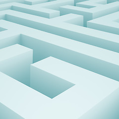 Image showing Maze Background 