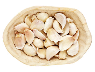 Image showing garlic cloves