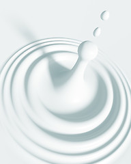 Image showing Milk Drop