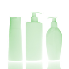 Image showing cosmetic bottles