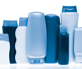 Image showing cosmetic bottles