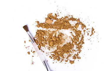 Image showing crushed eyeshadow