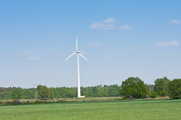 Image showing windmill  farm