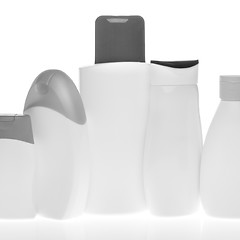 Image showing cosmetic bottles