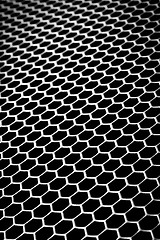 Image showing abstract metallic grid